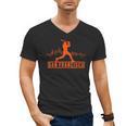 San Francisco Lovers Skyline Retro Baseball Heartbeat Men Men's V-Neck T-Shirt San Francisco Lovers Skyline Retro Baseball Heartbeat Men Men's V-Neck T-Shirt