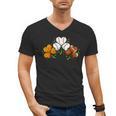 Shamrock Baseball Basketball Football St Patricks Day Men's V-Neck T-Shirt Shamrock Baseball Basketball Football St Patricks Day Men's V-Neck T-Shirt