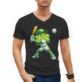 Shamrock Playing Baseball St Patricks Day Men Boys Kid Men's V-Neck T-Shirt Shamrock Playing Baseball St Patricks Day Men Boys Kid Men's V-Neck T-Shirt
