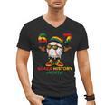 Six Seven History Month Baseball Drip Sports Men's V-Neck T-Shirt