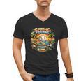 Spring Training 2026 Retro Baseball Palm Cactus Men's V-Neck T-Shirt Spring Training 2026 Retro Baseball Palm Cactus Men's V-Neck T-Shirt