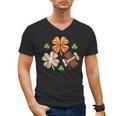 St Patricks Day Shamrock Basketball Baseball Irish Boys Men Men's V-Neck T-Shirt St Patricks Day Shamrock Basketball Baseball Irish Boys Men Men's V-Neck T-Shirt
