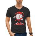 Valentine Baseball Drip Ice Cream Youth Boys Couples Men's V-Neck T-Shirt Valentine Baseball Drip Ice Cream Youth Boys Couples Men's V-Neck T-Shirt