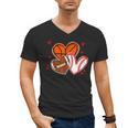 Valentines Baseball Basketball Football Heart Boy Men Men's V-Neck T-Shirt Valentines Baseball Basketball Football Heart Boy Men Men's V-Neck T-Shirt