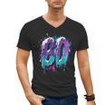 Vintage Baseball 60 Number Men's V-Neck T-Shirt Vintage Baseball 60 Number Men's V-Neck T-Shirt