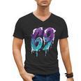 Vintage Baseball 69 Number Men's V-Neck T-Shirt