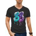 Vintage Baseball 88 Number Men's V-Neck T-Shirt Vintage Baseball 88 Number Men's V-Neck T-Shirt