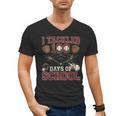 Women's 100 Days Of School Boys Kids Baseball Men's V-Neck T-Shirt