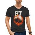 Women's 67 Baseball Boys Birthday Teens Six Seven Brainrot Men's V-Neck T-Shirt Women's 67 Baseball Boys Birthday Teens Six Seven Brainrot Men's V-Neck T-Shirt