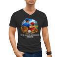 Women's Father Son Baseball Father's Day Men's V-Neck T-Shirt