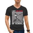 Women's I Hit 100 Days Of School Baseball 100th Day Boys Kids Men's V-Neck T-Shirt Women's I Hit 100 Days Of School Baseball 100th Day Boys Kids Men's V-Neck T-Shirt