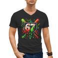 Xmas Baseball Six Seven 67 Meme Ice Cream Drip Men Women Men's V-Neck T-Shirt