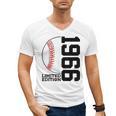 60th Birthday Baseball Limited Edition 1966 Men's V-Neck T-Shirt 60th Birthday Baseball Limited Edition 1966 Men's V-Neck T-Shirt