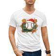 Baseball Christmas Scoreboard Celebration Premium Tri-Blend Men's V-Neck T-Shirt Baseball Christmas Scoreboard Celebration Premium Tri-Blend Men's V-Neck T-Shirt