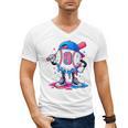 Baseball Drip 8th 8 Year Old Birthday Boys Pitcher Player Men's V-Neck T-Shirt Baseball Drip 8th 8 Year Old Birthday Boys Pitcher Player Men's V-Neck T-Shirt