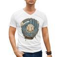 Baseball Drip Ice Cream Glove With Sprinkles And Ball Youth Premium Tri-Blend Men's V-Neck T-Shirt Baseball Drip Ice Cream Glove With Sprinkles And Ball Youth Premium Tri-Blend Men's V-Neck T-Shirt