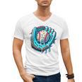 Baseball Drip Ice Cream Sprinkles Baseball Player Premium Tri-Blend Men's V-Neck T-Shirt Baseball Drip Ice Cream Sprinkles Baseball Player Premium Tri-Blend Men's V-Neck T-Shirt
