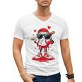 Baseball Drip Ice Cream Sunglasses Boys Youth Kids Valentine Men's V-Neck T-Shirt Baseball Drip Ice Cream Sunglasses Boys Youth Kids Valentine Men's V-Neck T-Shirt
