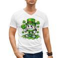 Baseball Drip Icecream Apparel Youth Boy St Patrick Day Men's V-Neck T-Shirt Baseball Drip Icecream Apparel Youth Boy St Patrick Day Men's V-Neck T-Shirt