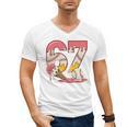 Baseball Drip Number 67 Player Ice Cream Or 67th Birthday Men's V-Neck T-Shirt Baseball Drip Number 67 Player Ice Cream Or 67th Birthday Men's V-Neck T-Shirt