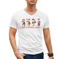 Baseball Goose Baseball Silly Goose Game Day Sports Men's V-Neck T-Shirt Baseball Goose Baseball Silly Goose Game Day Sports Men's V-Neck T-Shirt