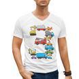 Baseball Ice Cream Drip Vehicles Youth Baseball Drip Premium Tri-Blend Men's V-Neck T-Shirt Baseball Ice Cream Drip Vehicles Youth Baseball Drip Premium Tri-Blend Men's V-Neck T-Shirt