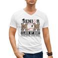 Baseball Senior Class Of 2027 Senior 2027 Graduation Women Men's V-Neck T-Shirt Baseball Senior Class Of 2027 Senior 2027 Graduation Women Men's V-Neck T-Shirt