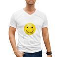 Boobies Make Me Smile Mardi Gras Raglan Baseball Tee Men's V-Neck T-Shirt Boobies Make Me Smile Mardi Gras Raglan Baseball Tee Men's V-Neck T-Shirt