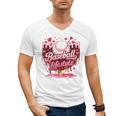 Boys Valentine Baseball Lifestyle Home Plate Ice-Cream Drip Men's V-Neck T-Shirt Boys Valentine Baseball Lifestyle Home Plate Ice-Cream Drip Men's V-Neck T-Shirt