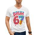 Bruh 67 Baseball Drip Number 67 Player 67th Birthday Men's V-Neck T-Shirt Bruh 67 Baseball Drip Number 67 Player 67th Birthday Men's V-Neck T-Shirt