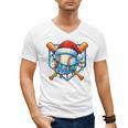 Christmas Baseball Drip For Boys Kids Ice Cream Drip Men's V-Neck T-Shirt Christmas Baseball Drip For Boys Kids Ice Cream Drip Men's V-Neck T-Shirt