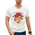 Chuc Mung NAM Moi 2026 Vietnamese Lunar New Year Of Horse Raglan Baseball Tee Men's V-Neck T-Shirt