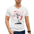 Edwin Diaz Los Angeles D Baseball Players MLBEDD204M Men's V-Neck T-Shirt
