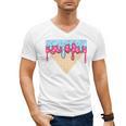 Ice Cream Baseball Cone Dripping Sprinkles Kids Boys Summer Premium Tri-Blend Men's V-Neck T-Shirt Ice Cream Baseball Cone Dripping Sprinkles Kids Boys Summer Premium Tri-Blend Men's V-Neck T-Shirt