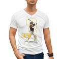 Jackson Merrill San Diego MLB Baseball Player MLBJME202M Men's V-Neck T-Shirt