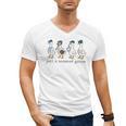 Just a Baseball GooseLife Is Better With Geese On Your Team Men's V-Neck T-Shirt