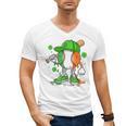 Kids Boys St Patricks Day Irish Flag Kids Baseball Ice Cream Drip Men's V-Neck T-Shirt Kids Boys St Patricks Day Irish Flag Kids Baseball Ice Cream Drip Men's V-Neck T-Shirt