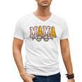 Leopard Baseball Softball Mama Bow Softball Baseball Mom Men's V-Neck T-Shirt Leopard Baseball Softball Mama Bow Softball Baseball Mom Men's V-Neck T-Shirt