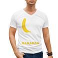 Love Bananas Banana Baseball Men's V-Neck T-Shirt Love Bananas Banana Baseball Men's V-Neck T-Shirt
