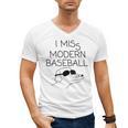 I Miss Modern Baseball Vintage Baseball Meme Tee Men's V-Neck T-Shirt I Miss Modern Baseball Vintage Baseball Meme Tee Men's V-Neck T-Shirt