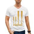 Pirates Baseball Fan Apparel For Sports Enthusiasts Men's V-Neck T-Shirt