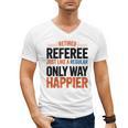 Retired Basketball Referee For Baseball Refs Men's V-Neck T-Shirt Retired Basketball Referee For Baseball Refs Men's V-Neck T-Shirt