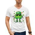 Shamrocks Playing Baseball St Patricks Day 6 7 Meme Men Boys Men's V-Neck T-Shirt Shamrocks Playing Baseball St Patricks Day 6 7 Meme Men Boys Men's V-Neck T-Shirt