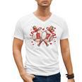 Six Seven 67 Meme Baseball Coquette Bow Valentine Men's V-Neck T-Shirt Six Seven 67 Meme Baseball Coquette Bow Valentine Men's V-Neck T-Shirt