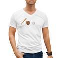 Sports Math Equation Baseball Bat Ball Glove Graphic Teacher Men's V-Neck T-Shirt Sports Math Equation Baseball Bat Ball Glove Graphic Teacher Men's V-Neck T-Shirt