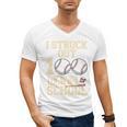 I Struck Out 100 Days Of School Baseball Fan Students Batter Premium Tri-Blend Men's V-Neck T-Shirt I Struck Out 100 Days Of School Baseball Fan Students Batter Premium Tri-Blend Men's V-Neck T-Shirt