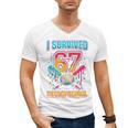 I Survived 67 Days Of School Baseball Drip Six Seven Meme Men's V-Neck T-Shirt I Survived 67 Days Of School Baseball Drip Six Seven Meme Men's V-Neck T-Shirt