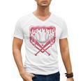 Valentines Baseball Boys Ice Cream Drip Heart Youth Kids Men's V-Neck T-Shirt Valentines Baseball Boys Ice Cream Drip Heart Youth Kids Men's V-Neck T-Shirt