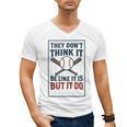 They Don’t Think It Be Like It Is But It Do Baseball Men's V-Neck T-Shirt They Don’t Think It Be Like It Is But It Do Baseball Men's V-Neck T-Shirt