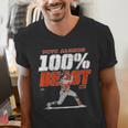 100 Beast Pete Alonso Baltimore Baseball MLBPA Men's V-Neck T-Shirt